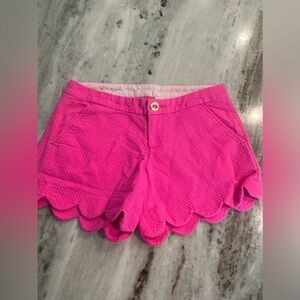 Lilly Pulitzer Hot Pink Shorts size 0.